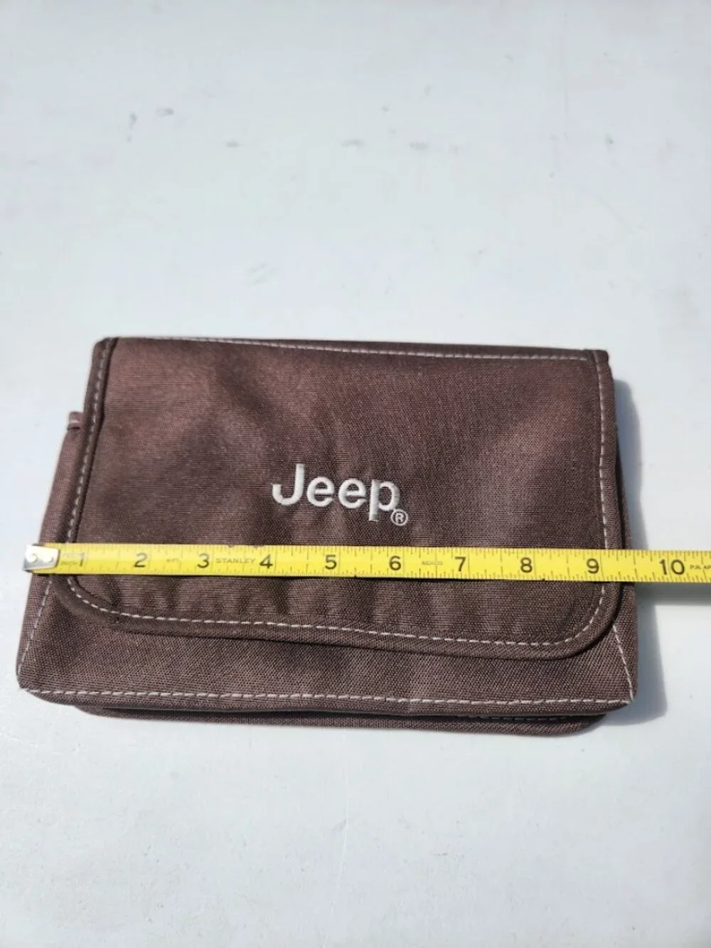 OEM Jeep Factory Canvas Owners Manual Case Designed to Hold User Manual, Guides,